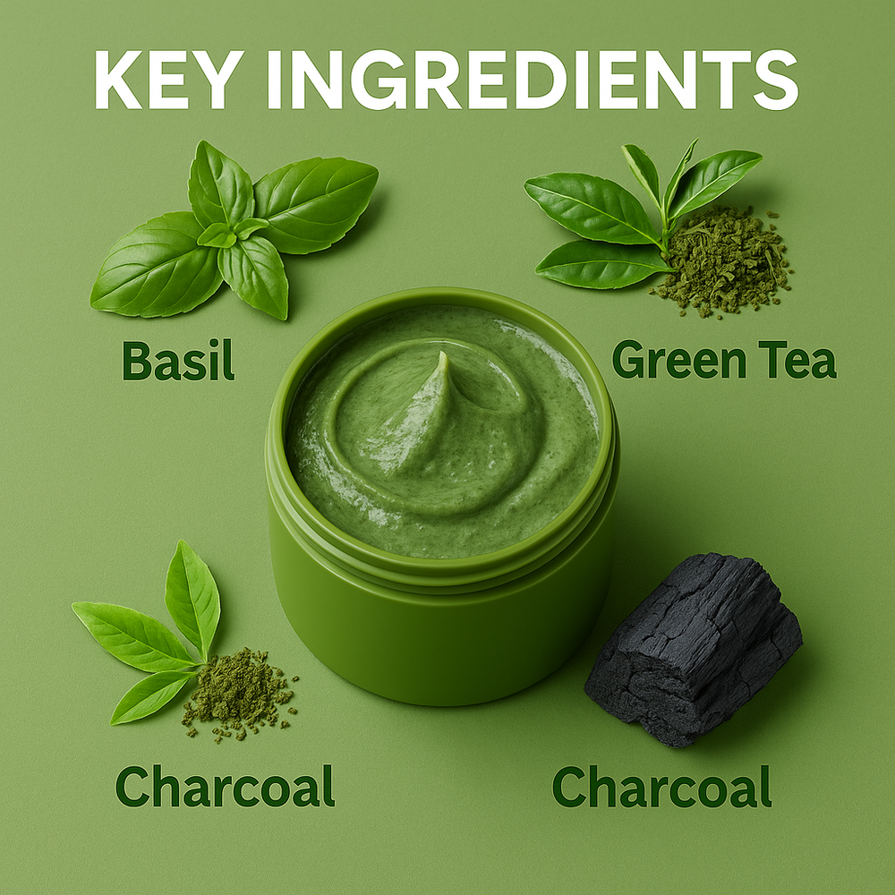 Basil Bubble Cleansing Mask 