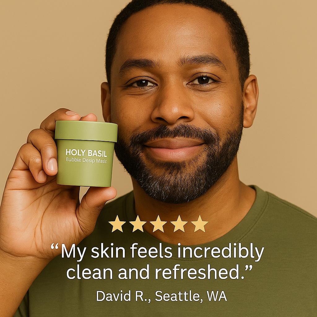 Basil Bubble Cleansing Mask 