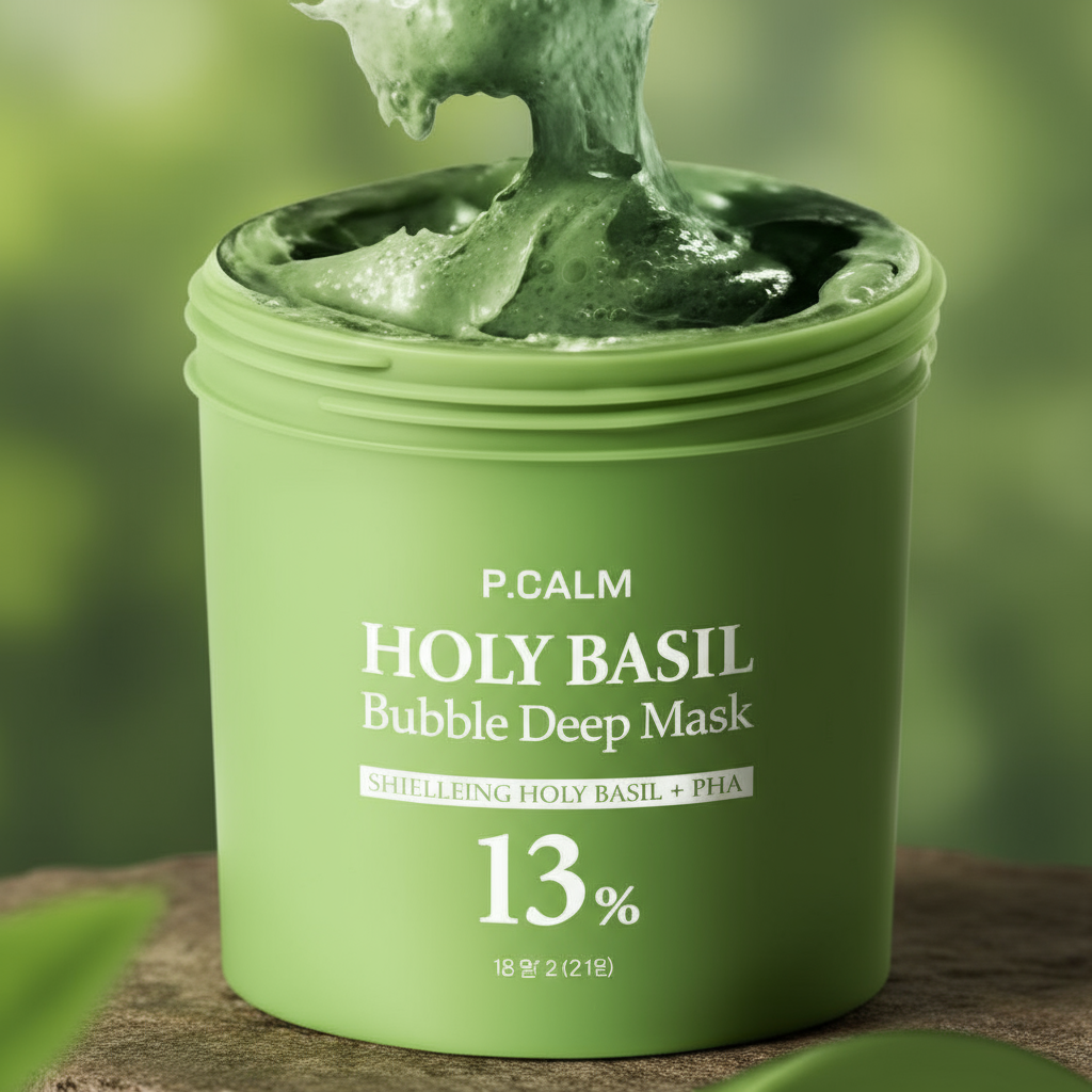 Basil Bubble Cleansing Mask 